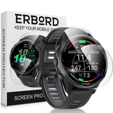 Overboard 2x kaljeno staklo za Garmin Forerunner 970 / 570 47mm, staklo