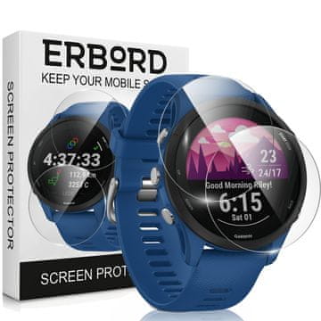 Overboard 2x kaljeno staklo za Garmin Forerunner 255, staklo