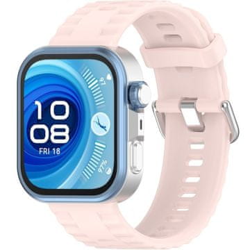 GS Silikonski remen za Huawei Watch Fit 4 / 4 Pro / 3, ružičaste boje