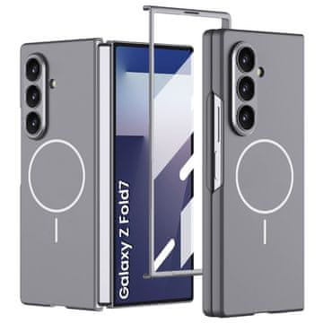 Overboard Futrola za Samsung Galaxy Z Fold7 5G, GKK Slim Camshield, za MagSafe, siva