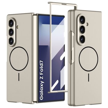 Overboard Futrola za Samsung Galaxy Z Fold7 5G, GKK Slim Camshield, za MagSafe, titanijsko siva