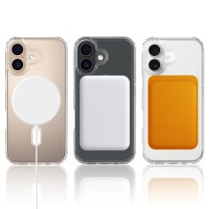 Overboard Set futrola za iPhone 17, kompatibilnih s MagSafeom, prozirnih + zaštitna folija za ekran