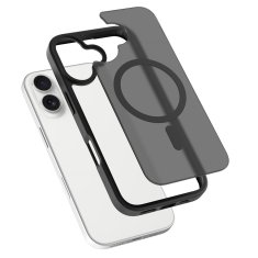 Overboard Set futrola za iPhone 17, mat futrola, za MagSafe, mat crna + zaštitna folija za ekran