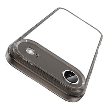 GS Futrola za iPhone Air, silikonska s tvrdom poleđinom, dimno crna