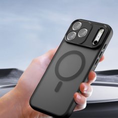Overboard Set futrola za iPhone 17 Pro Max, mat, kompatibilna s Magsafe-om, crna + zaštitna folija za ekran