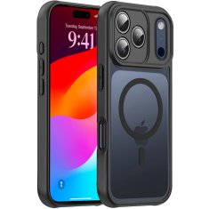 Overboard Set futrola za iPhone 17 Pro Max, mat, kompatibilna s Magsafe-om, crna + zaštitna folija za ekran