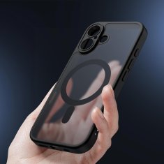 Overboard Set futrola za iPhone 17, mat, Magsafe, crna + zaštitna folija za ekran