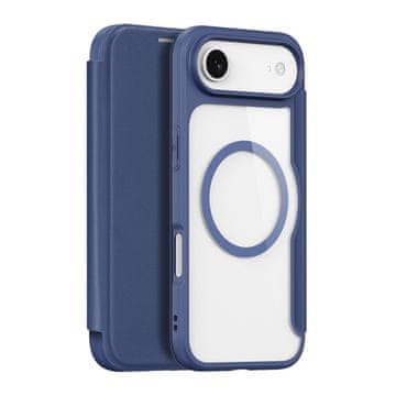 Dux Ducis preklopna futrola za iPhone Air, Skin X Pro, za MagSafe, tamnoplava