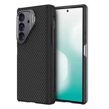 Nillkin Futrola sa stylusom za Samsung Galaxy Z Fold7 5G, armor, kompatibilna s Magsafeom - crna