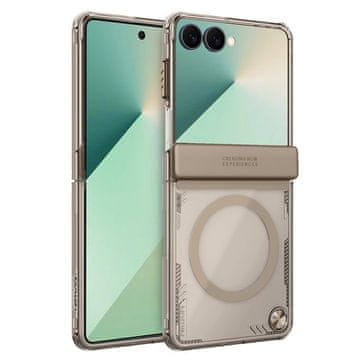 Nillkin Futrola za Samsung Galaxy Z Flip7 5G, armor, Icelade Prop, za Magsafe, zlatna