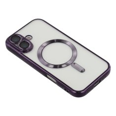 Overboard Set Electro MagSafe futrola za iPhone 17 - ljubičasta + zaštitna folija za ekran