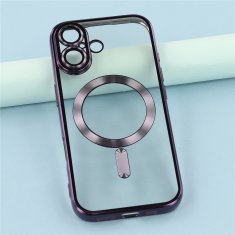 Overboard Set Electro MagSafe futrola za iPhone 17 - ljubičasta + zaštitna folija za ekran