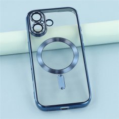 Overboard Set Electro MagSafe futrola za iPhone 17 - plava + zaštitna folija za ekran