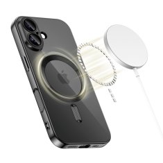 Overboard Set Electro MagSafe futrola za iPhone 17 - crna + zaštitna folija za ekran