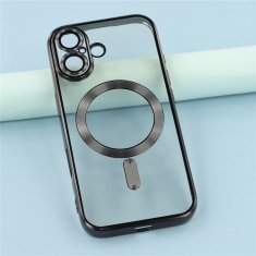 Overboard Set Electro MagSafe futrola za iPhone 17 - crna + zaštitna folija za ekran