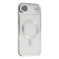 Overboard Set elektro-magSafe futrola za iPhone Air - srebrna + zaštitna folija za ekran