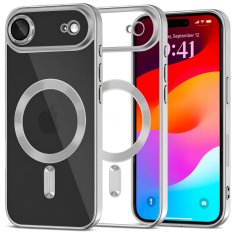 Overboard Set elektro-magSafe futrola za iPhone Air - srebrna + zaštitna folija za ekran