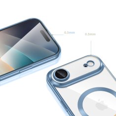 Overboard Set elektro-magSafe futrola za iPhone Air - plava + zaštitna folija za ekran