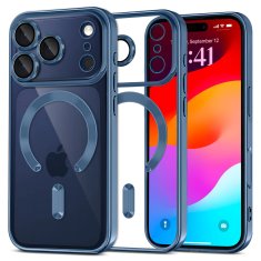 Overboard Set Electro MagSafe futrola za iPhone 17 Pro Max - plava + zaštitna folija za ekran