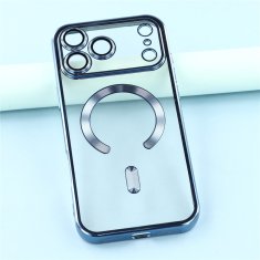 Overboard Set Electro MagSafe futrola za iPhone 17 Pro Max - plava + zaštitna folija za ekran