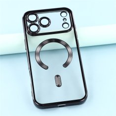 Overboard Set elektro-magSafe futrola za iPhone 17 Pro - crna + zaštitna folija za ekran