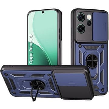 GS Oklopna futrola za Oppo Reno 14 F / 14 FS, CamShield Slide, plava