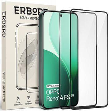 Overboard 2x kaljeno staklo za Oppo Reno 14 F / 14 FS, 3D full, staklo za cijeli ekran