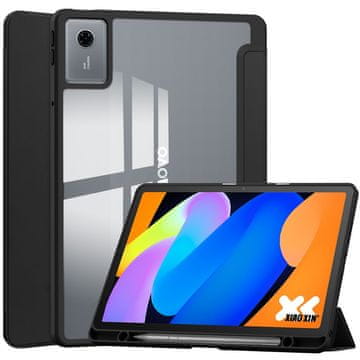 GS Futrola s prozirnom stražnjom stranom i držačem za olovku za Lenovo Idea Tab 11" / Tab K11 11" (2. gen.), crna