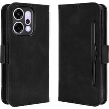 GS Preklopna futrola za Oppo Reno 14, utor za karticu, crna