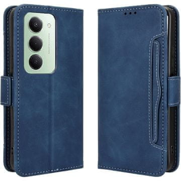 GS Preklopna futrola za Xiaomi Redmi 15 5G / 4G, utor za karticu, tamnoplava