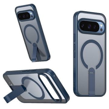 GS Google Pixel 10 Pro XL Fusion Hybrid MagSafe maskica sa stalkom plava