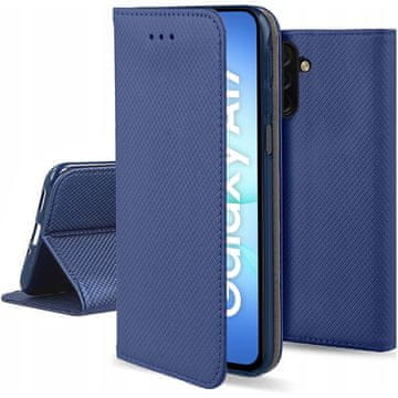 GS Pametna magnetska preklopna maskica za Samsung Galaxy A17 5G, tamnoplava