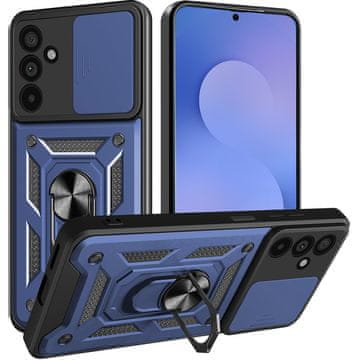 GS Oklopna futrola za Samsung Galaxy S25 FE, CamShield Slide, plava