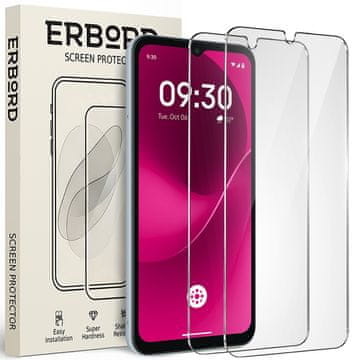 Overboard 2x Kaljeno staklo za T Phone 3 5G, 9H tvrdo staklo, brzo
