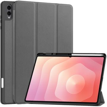 Overboard Samsung Galaxy Tab S11 Ultra Smartcase s držačem za olovku, siva