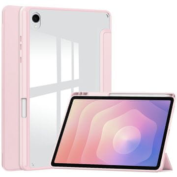 GS Futrola za Samsung Galaxy Tab S11, Smartcase Hybrid, s držačem za olovku, roza
