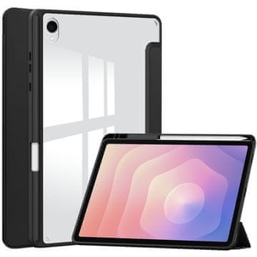GS Futrola za Samsung Galaxy Tab S11, Smartcase Hybrid, s držačem za olovku, crna