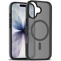 Overboard Set futrola za iPhone 17, mat futrola, za MagSafe, mat crna + zaštitna folija za ekran