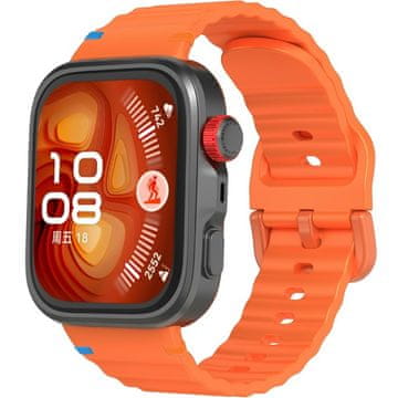 GS Silikonski remen za Huawei Watch Fit 4 / 4 Pro / 3, narančaste boje