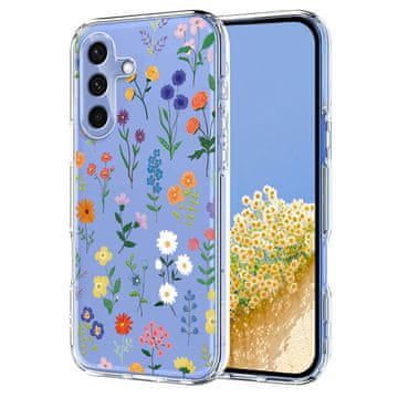 GS Maska za Samsung Galaxy S25 FE s cvjetnim motivom - višebojna