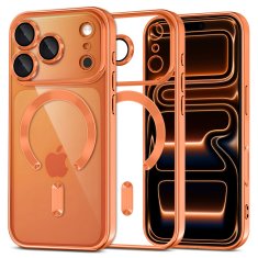 Overboard Set elektro-magSafe futrola za iPhone 17 Pro - zlatna + zaštitna folija za ekran