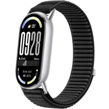 GS Najlonski remen za Xiaomi Smart Band 10 / 9 / 8, crni