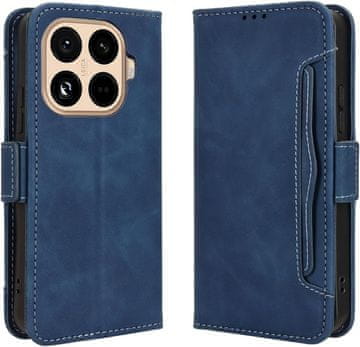 GS Preklopna futrola za Xiaomi 15T Pro, utor za karticu, plava