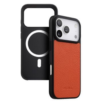 kožna futrola za iPhone 17 Pro Max s MagSafe-om, narančasta