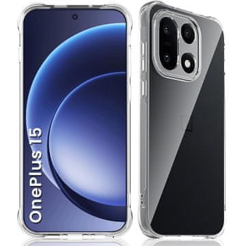 Overboard Futrola za OnePlus 15, Otporna na padove, Prozirna