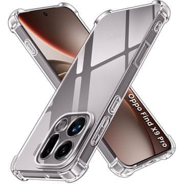 Overboard Oppo Find X9 Pro maskica, otporna na padove, prozirna