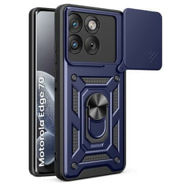 GS Oklopna futrola za Motorola Edge 70, CamShield Slide, plava