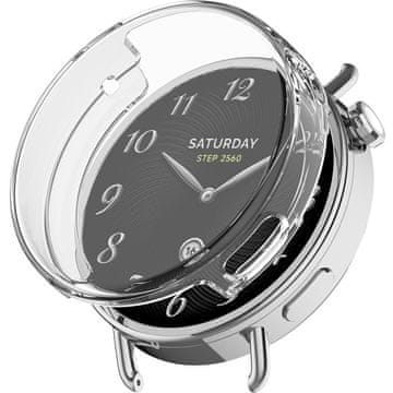 GS 2u1 futrola sa zaštitnom folijom za ekran za Xiaomi Watch S4 41mm, prozirna