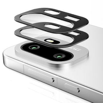 Overboard 2x zaštitna folija za kameru od kaljenog stakla za OnePlus 15R, crna