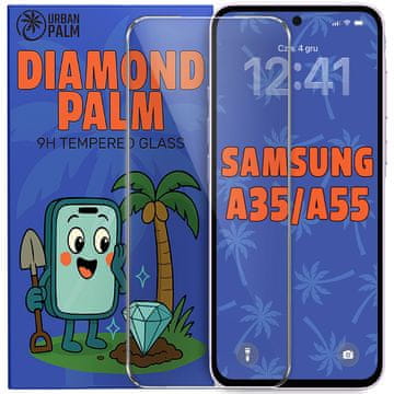 Kaljeno staklo Diamond Palm za Samsung Galaxy A55 5G / A35 5G